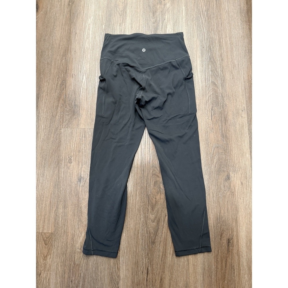 Lululemon Align HR Crop 23" Leggings Gray Size 8 LW6BKKS